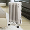Silent Night 7-Fin 1.5Kw Oil Filled Radiator with Timer