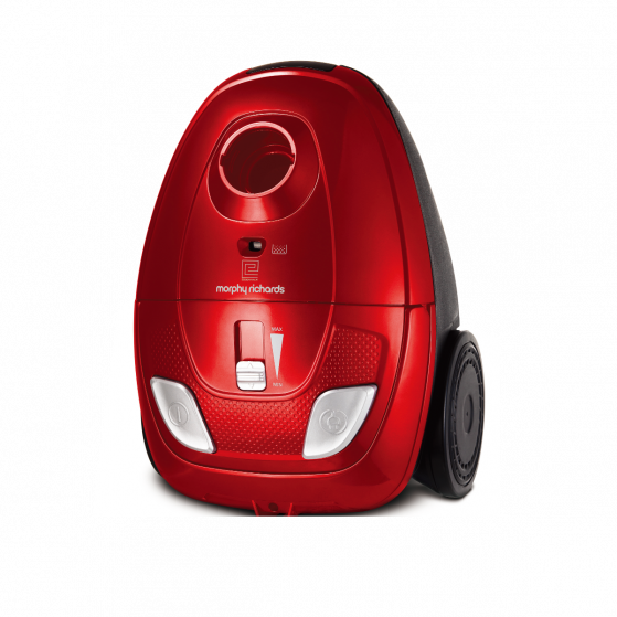 Morphy Richards 2L 700W Essentials Bagged Vacuum Cleaner, Red/Black