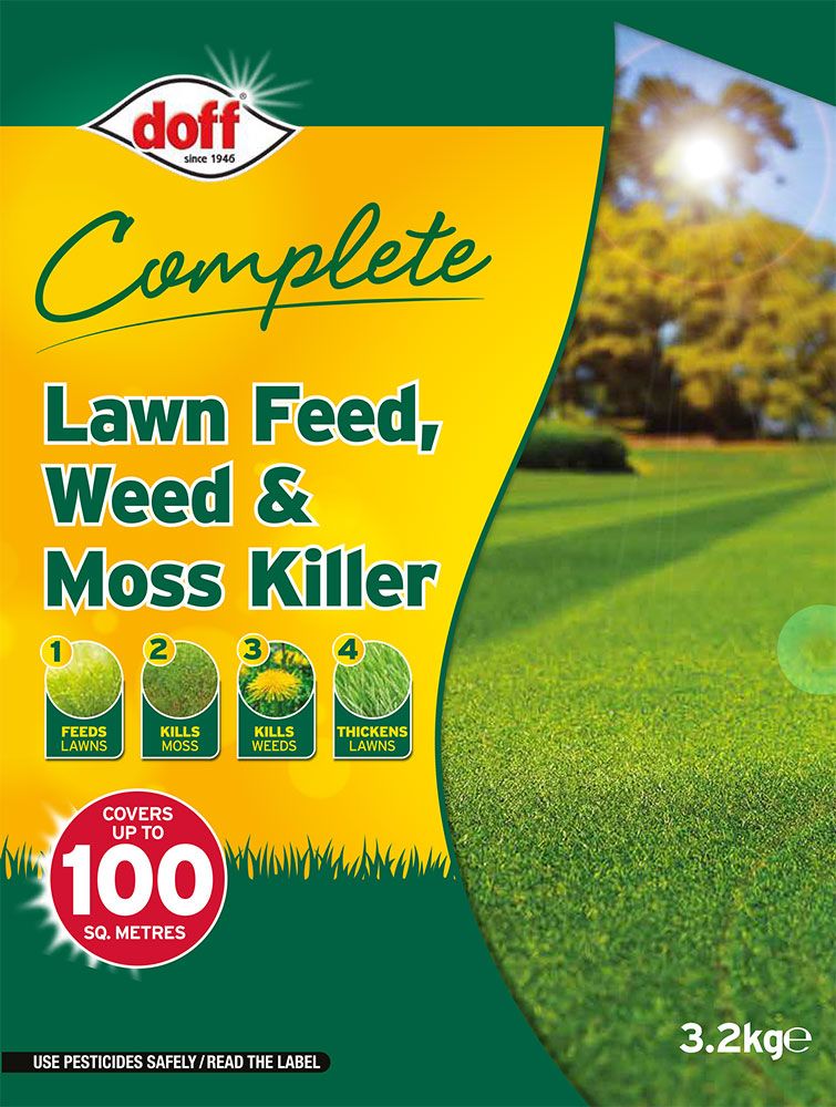 Complete Lawn Feed, Weed & Mosskiller - 3.2KG
