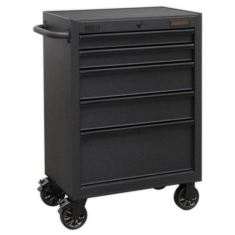 Sealey Superline Pro Rollcab 5 Drawer 680mm with Soft Close Drawers