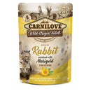 Carnilove Cat Pouch 85g - Rabbit with Marigold