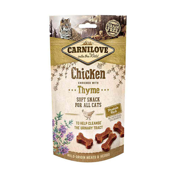 Carnilove Cat Semi Moist Snacks 200g - Chicken with Thyme