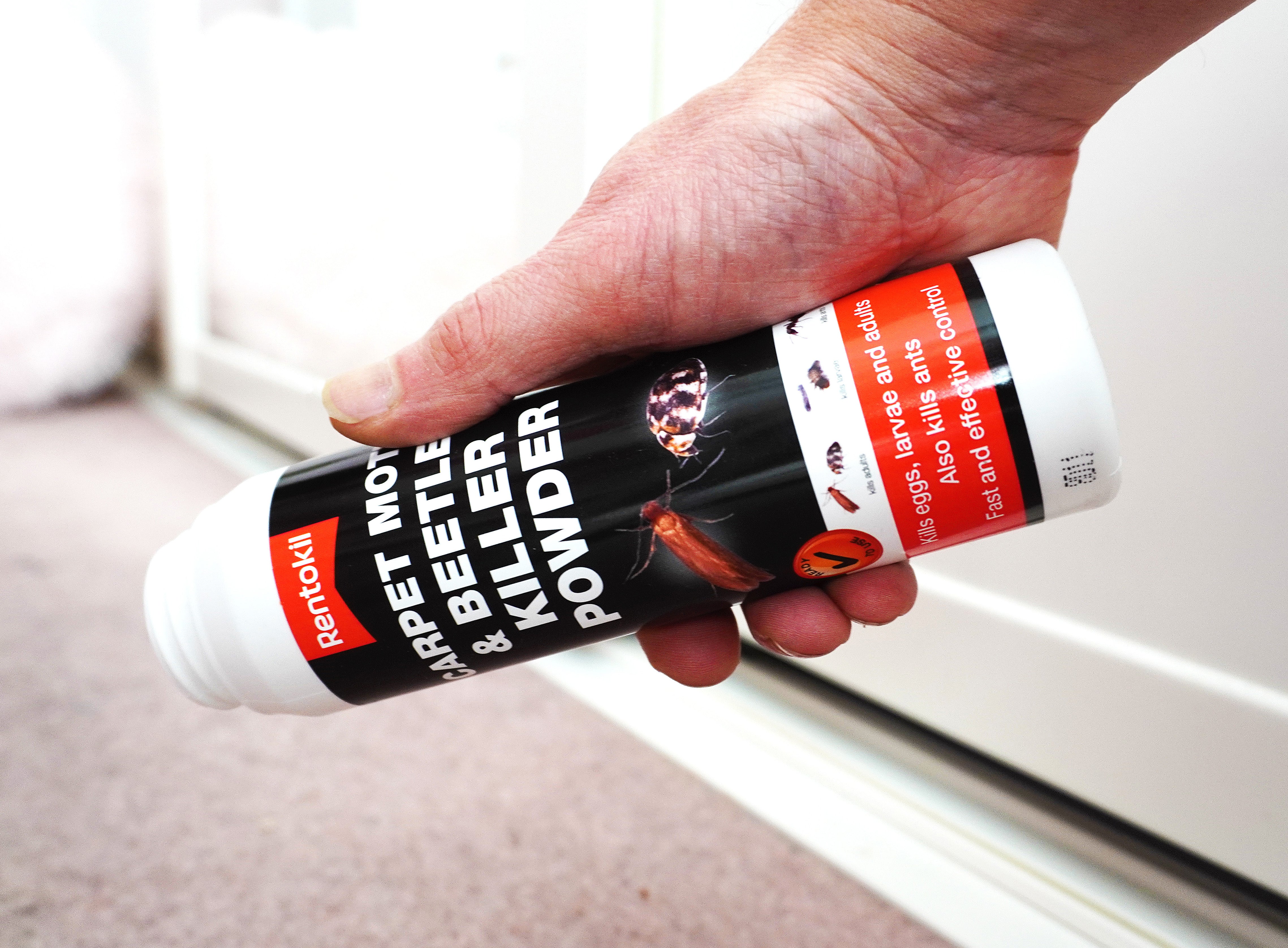 Rentokil Carpet Moth & Beetle Killer Powder 150g