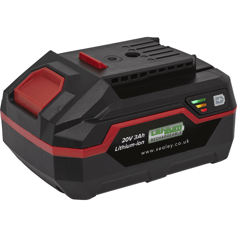 Sealey Power Tool Battery 20V 3Ah SV20 Series Lithium-ion
