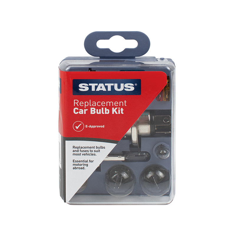 Status Spare Car Bulb Replacement Kit - in a Plastic Tub
