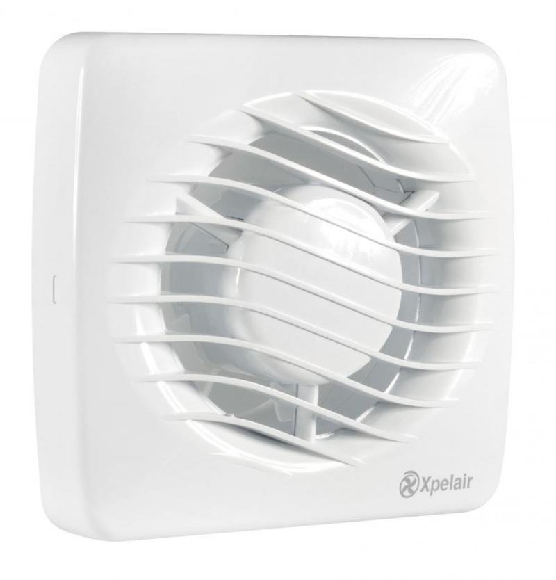 Xpelair Single Speed 100mm Axial Extract Fan with Timer