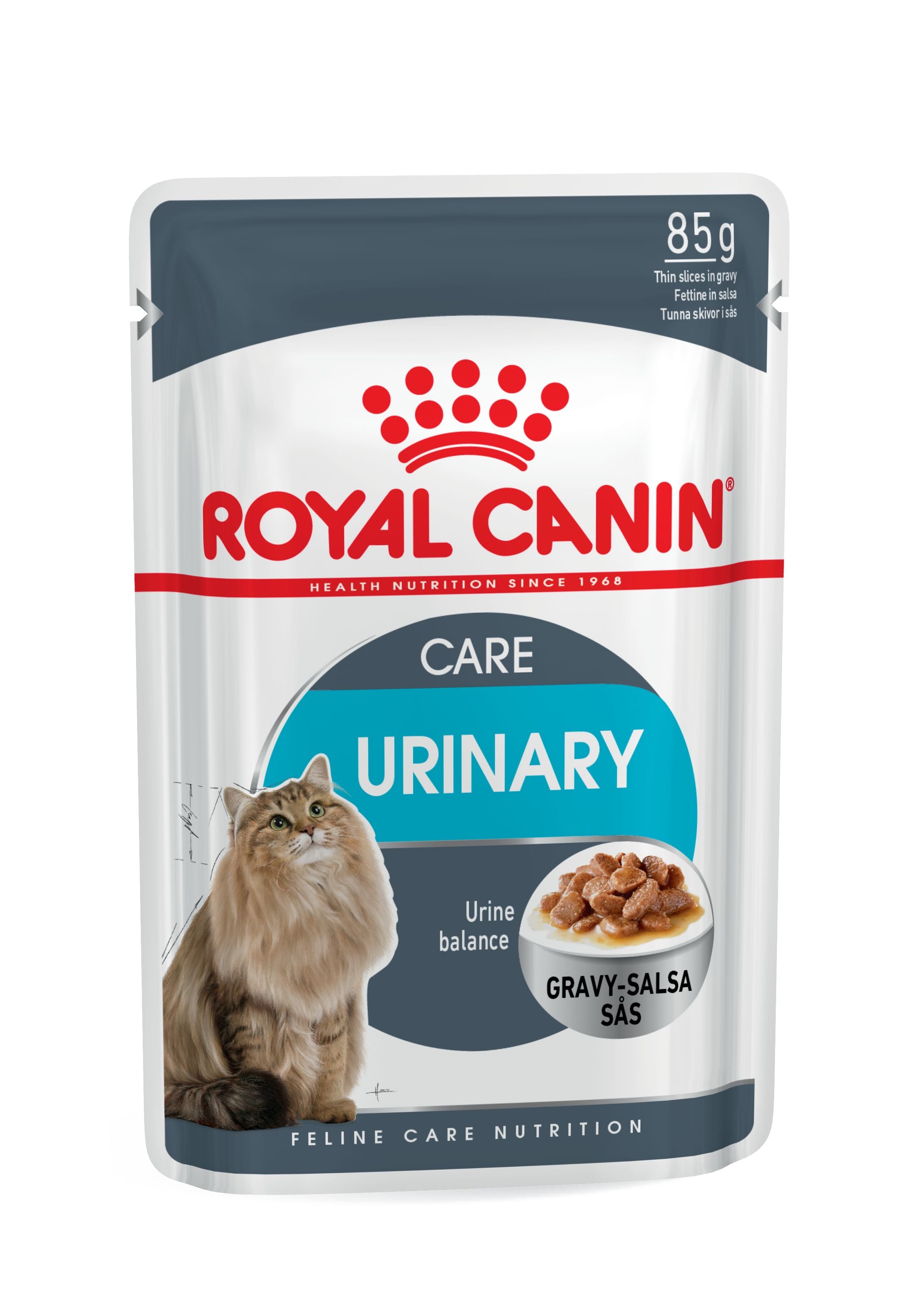 Royal Canin Urinary Care In Gravy Adult Wet Cat Food, 85g x 12 Pack