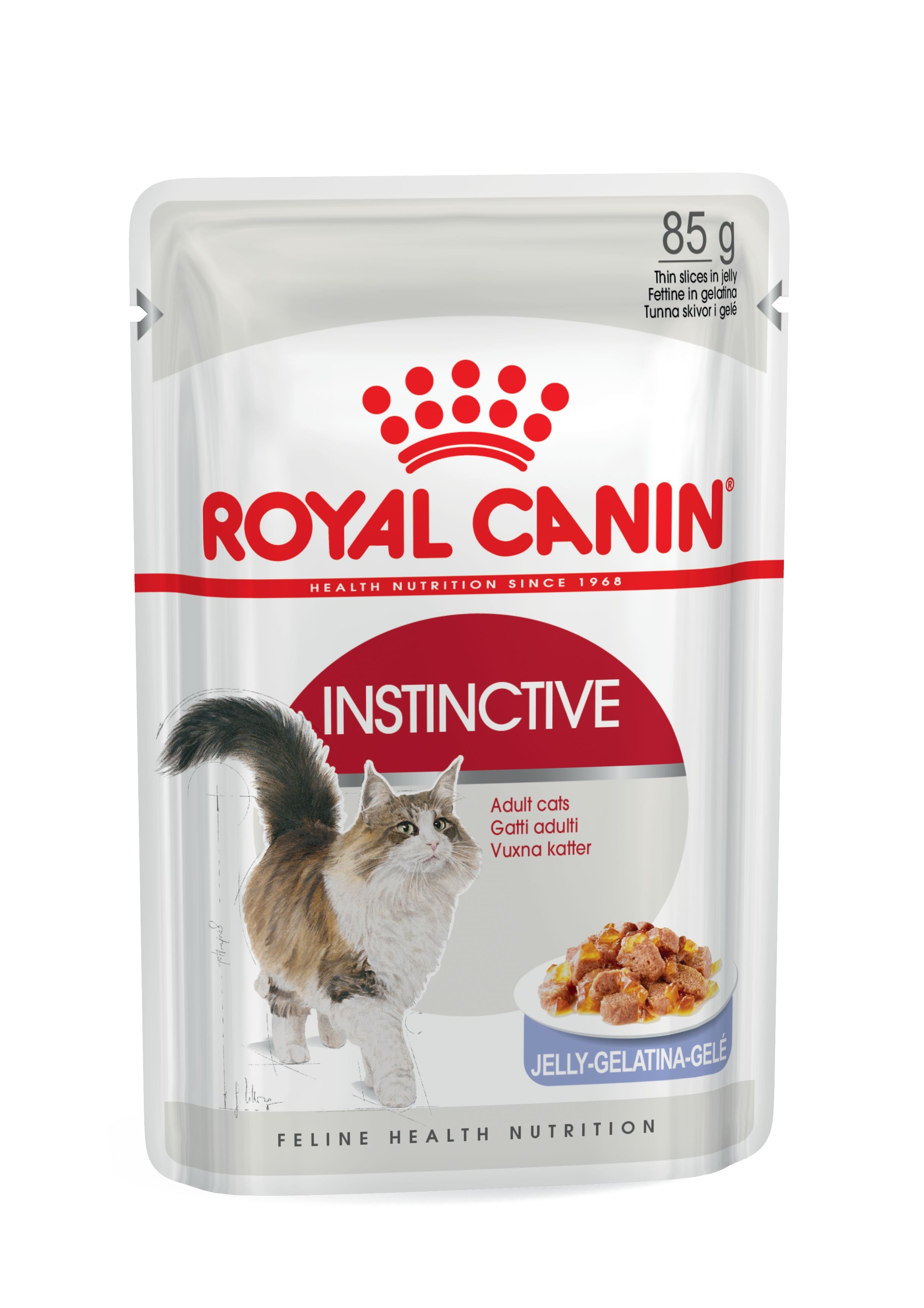 Royal Canin Instinctive In Jelly Adult Wet Cat Food, 85g x 12 Pack