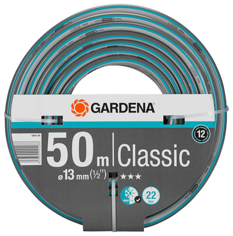 Gardena 13mm Classic Hose - 50m