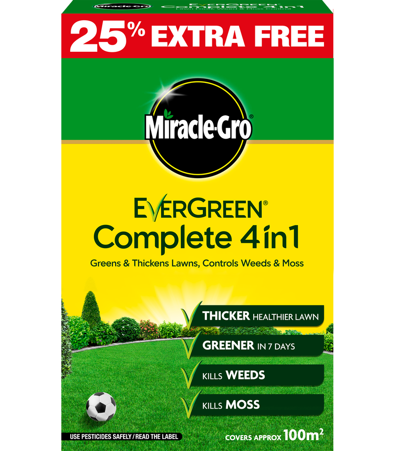 Miracle-Gro EverGreen Complete 4 in 1 3.5 kg carton (100m²)