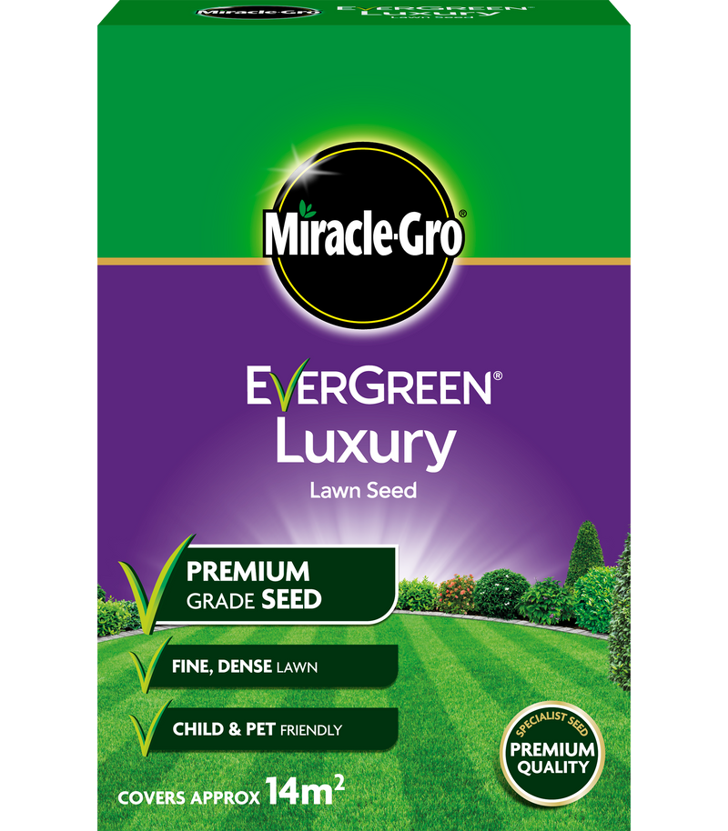 Miracle-Gro EverGreen Luxury Lawn Seed 420g carton