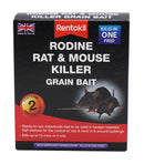 Rentokil Rodine Rat & Mouse Killer Grain Bait - 2 Satchet
