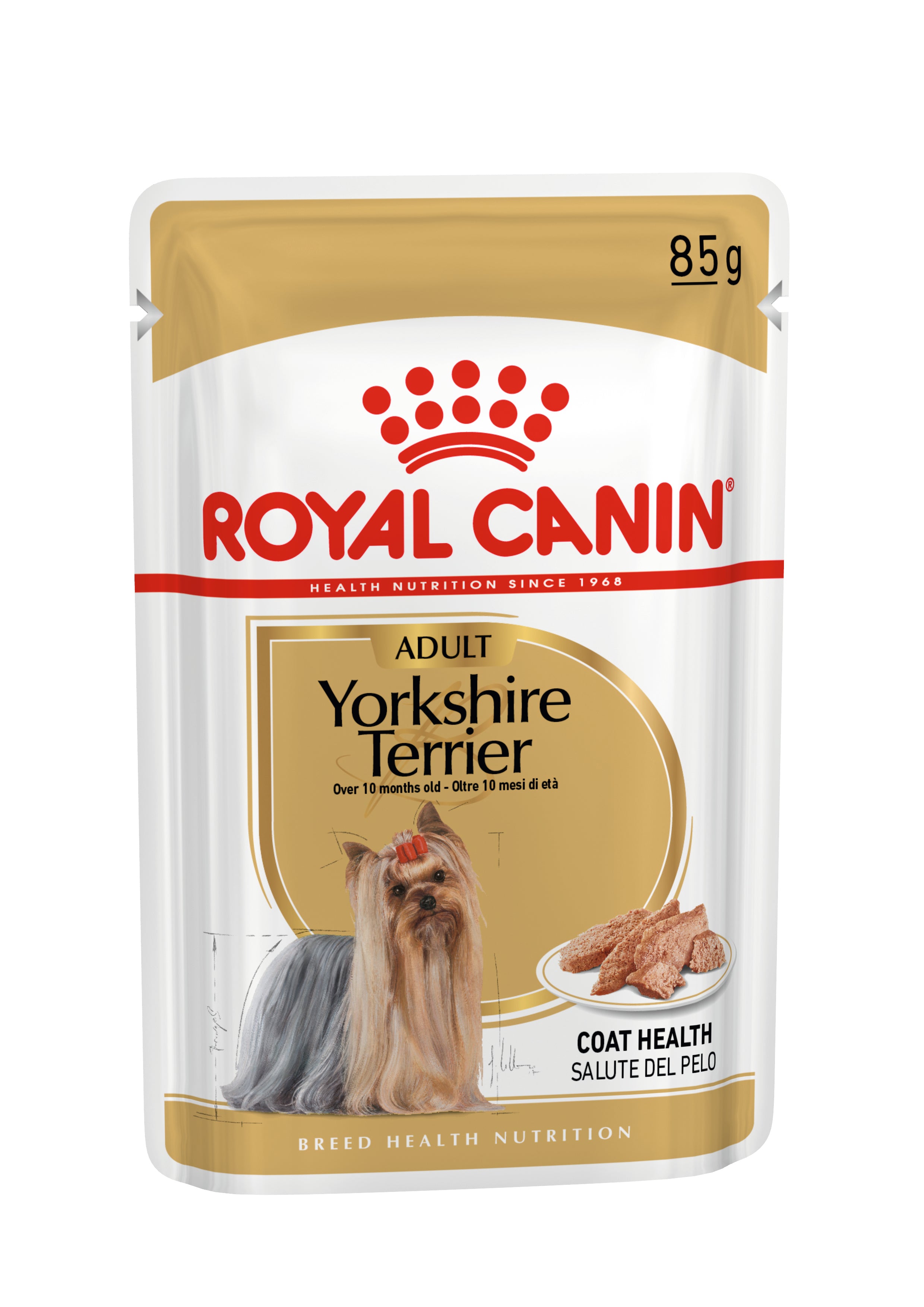 Royal Canin Yorkshire Terrier Adult Wet Dog Food In Loaf, 85g x 12 Pack