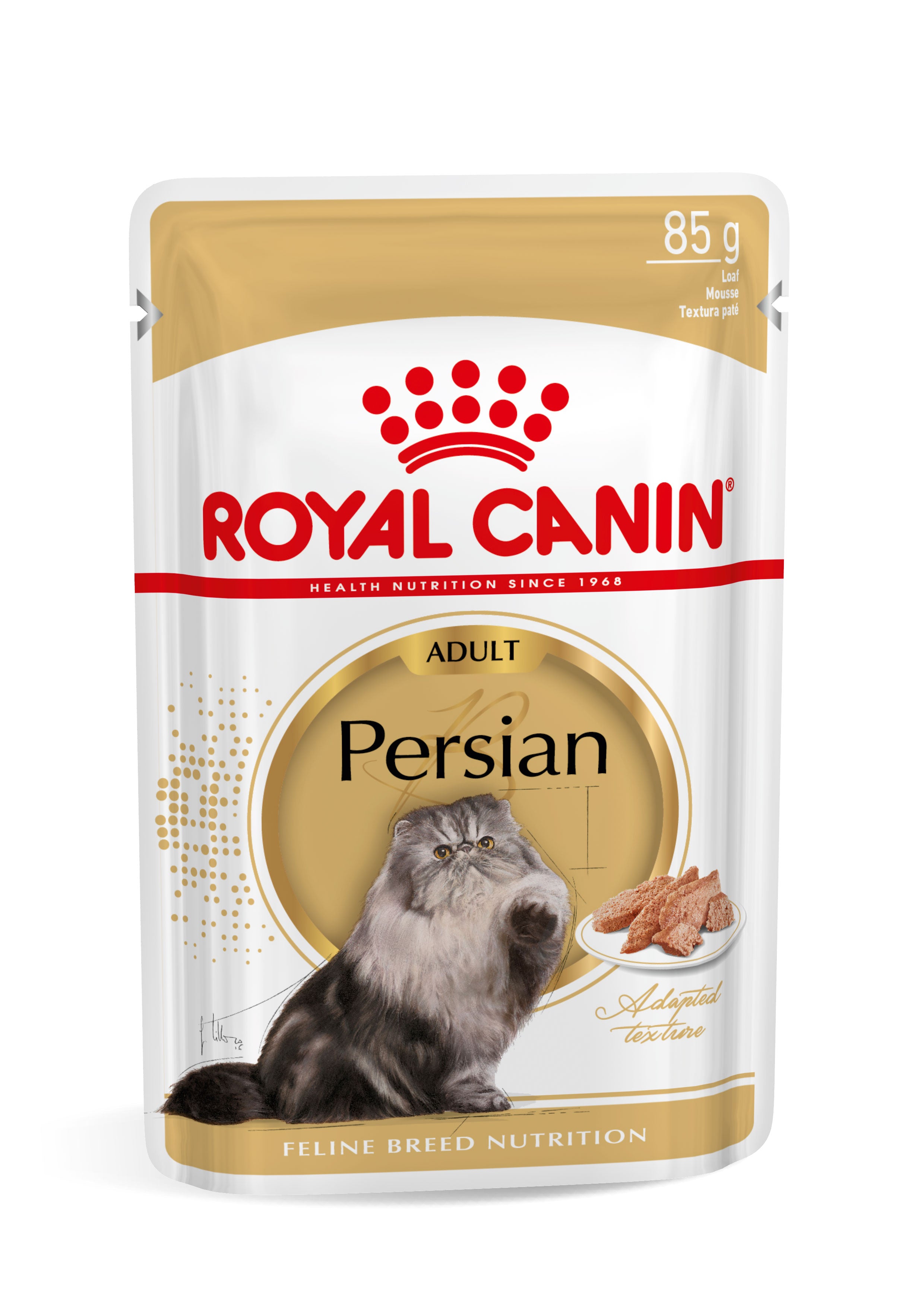Royal Canin Persian Adult Wet Cat Food in Loaf, 85g x 12 Pack