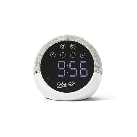 Roberts Zen Alarm Clock Radio - White