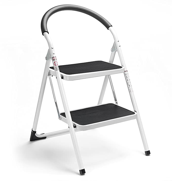 2 Step Ladder with Rubber Grip