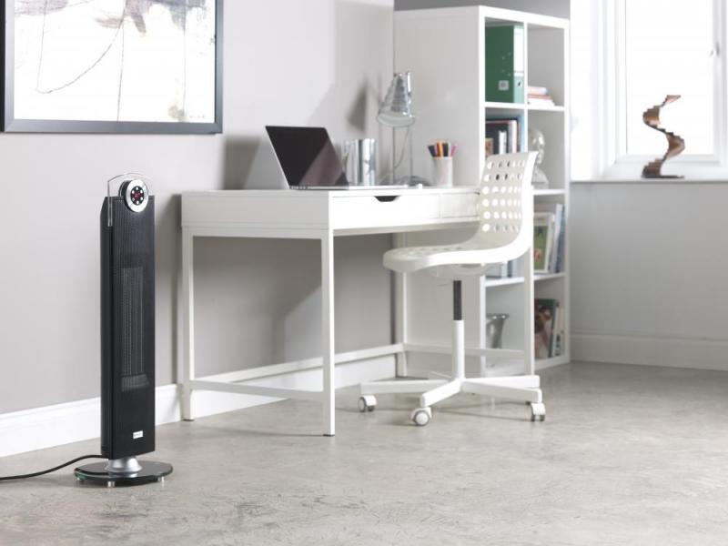 Studio G Tower Ceramic Fan Heater - Black