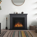 Frode Electric Fireplace, Natural Oak, UK Plug