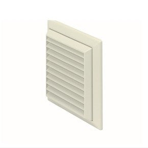 Domus 150mm Fixed Grill Vent - White