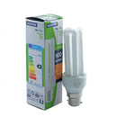 15W CFL Bayonet Cap Opal 3U Bulb, Warm White