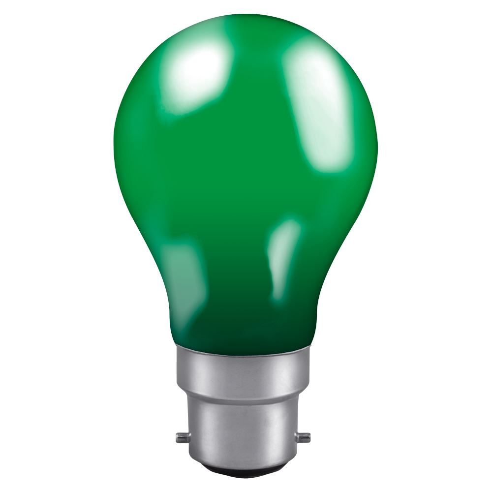 Crompton Colourglazed GLS 25W Green BC-B22d