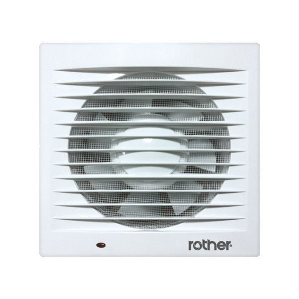 4 Inch Bathroom Extractor Fan, White