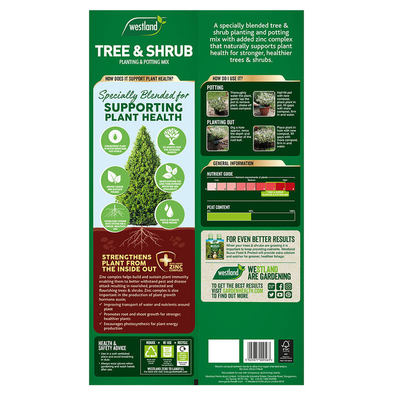 Tree & Shrub Planting Peat Free Mix 50L