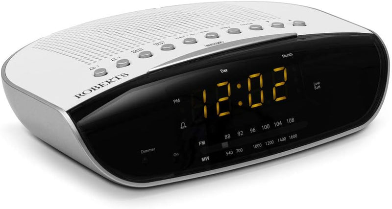 Chronologic VI Classic Clock Radio - White