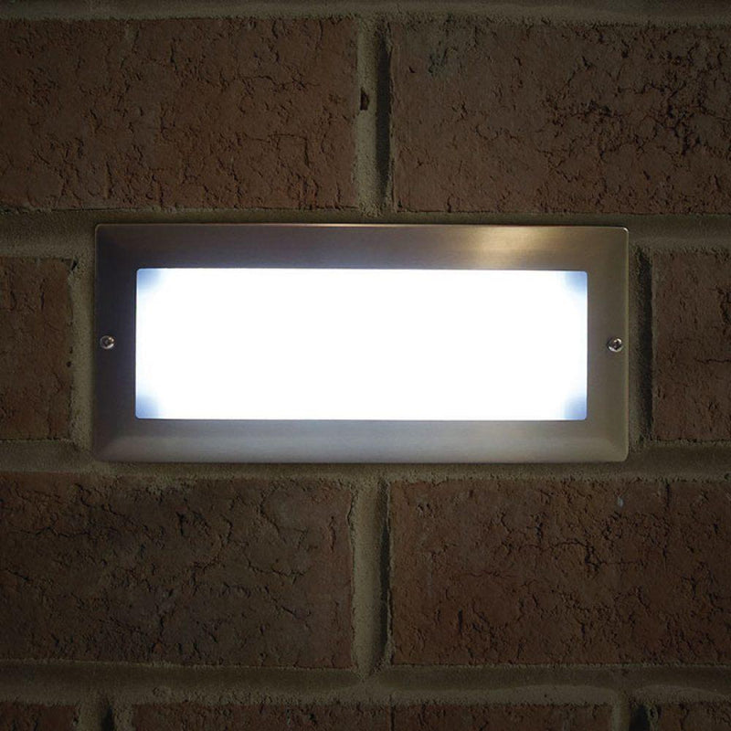 5.4W LED Bricklight with Stainless Steel Frame