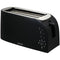 Essentials 4 Slice Toaster - Black