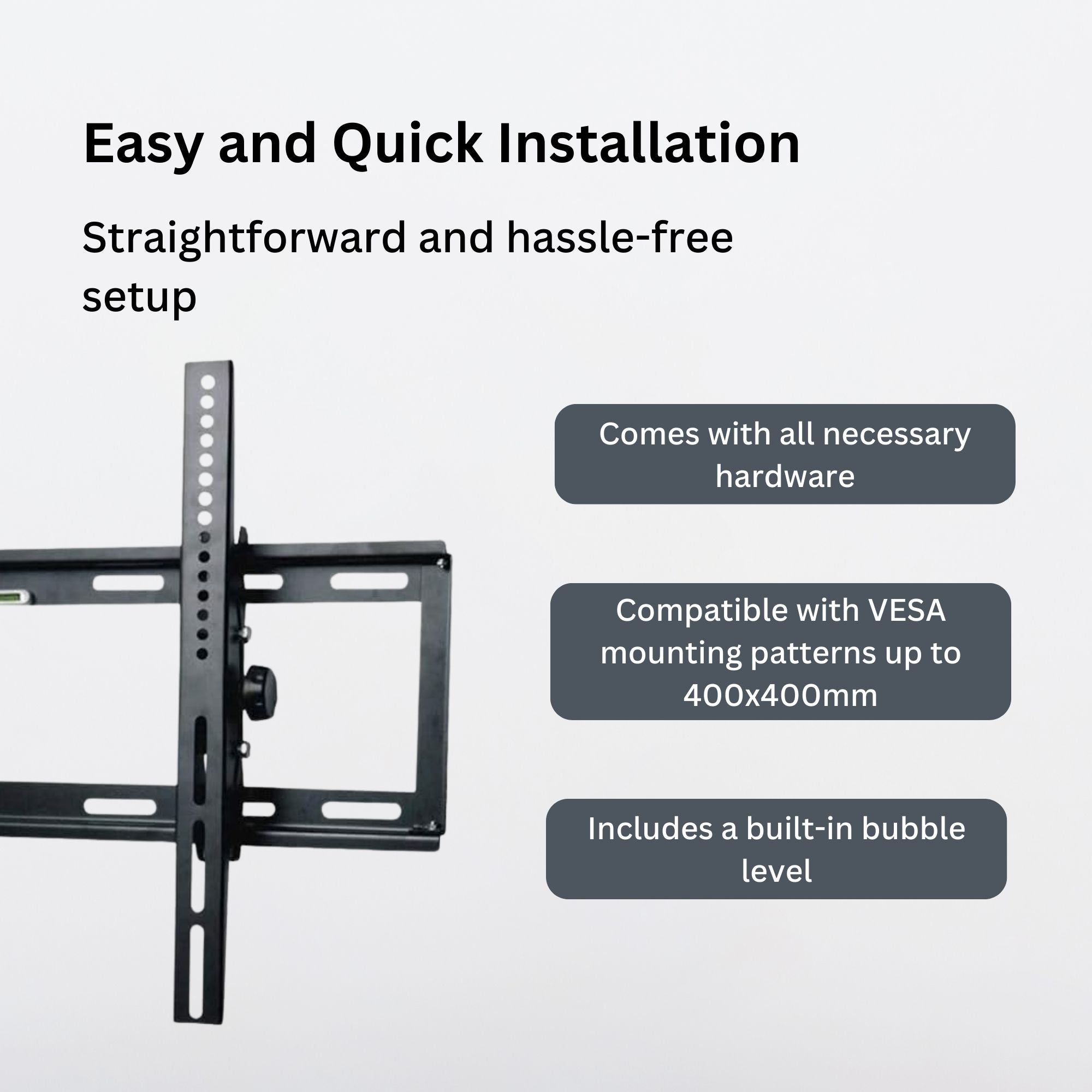 Tilting TV Wall Mounting Bracket - 32-64"