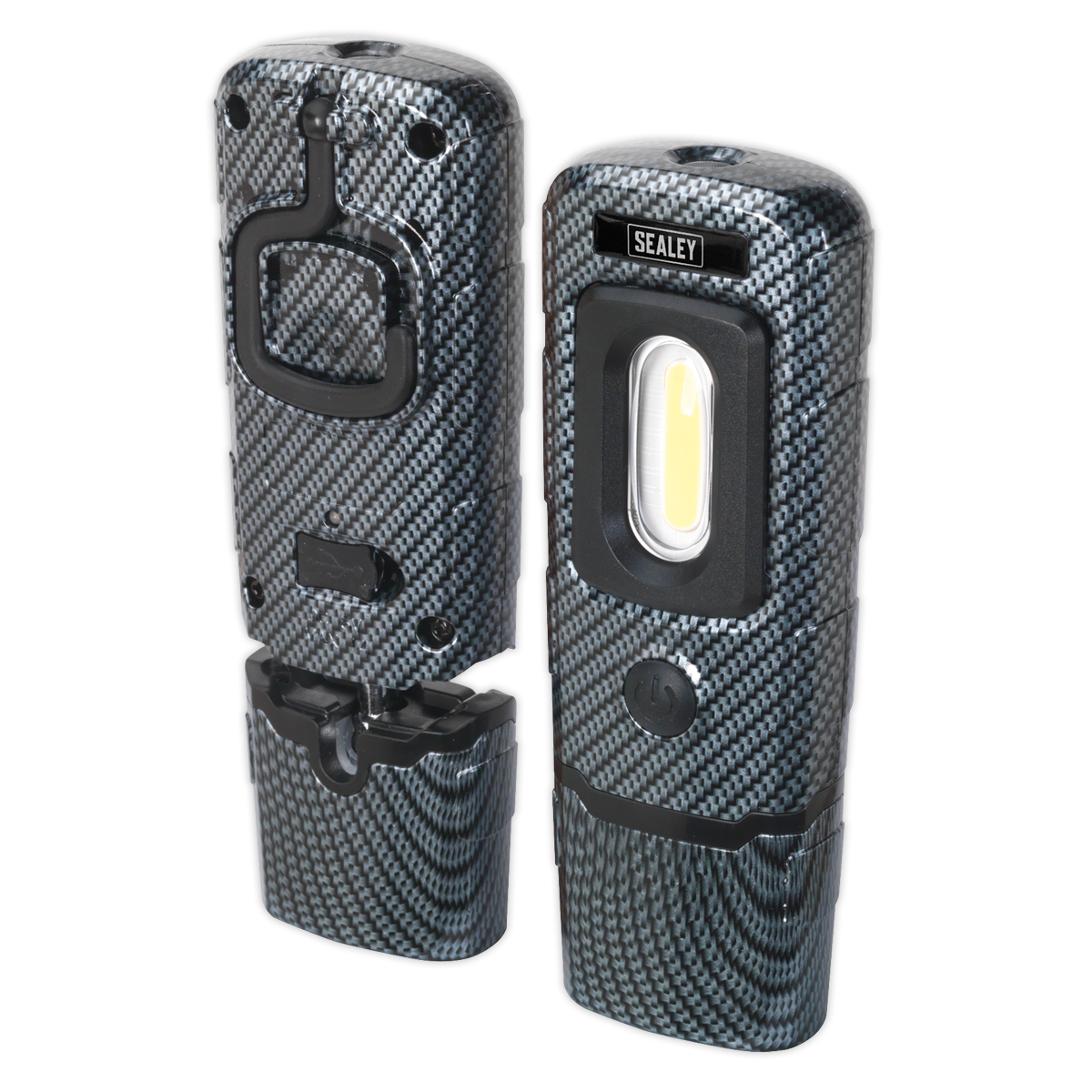 Rechargeable LED 360 Inspection Lamp - Carbon Fibre