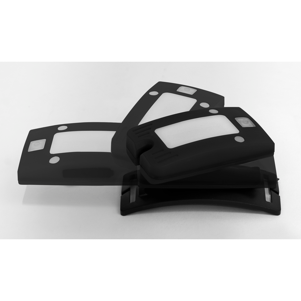 2W COB LED Auto Sensor Rechargeable Head Torch - Black