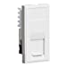 UTP CAT6 RJ45 Outlet Data Module - White