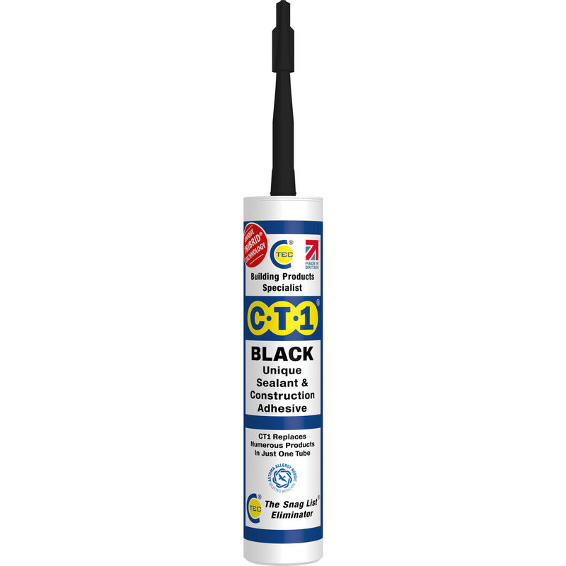 CT1 Sealant & Construction Adhesive, Black