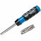 Magnetised Ratchet Screwdriver & 10pc Bit Set