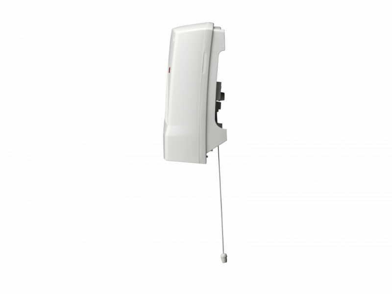 FX20V 2kW Electric Wall Mounted Downflow Fan Heater With Pull Cord & Thermostat