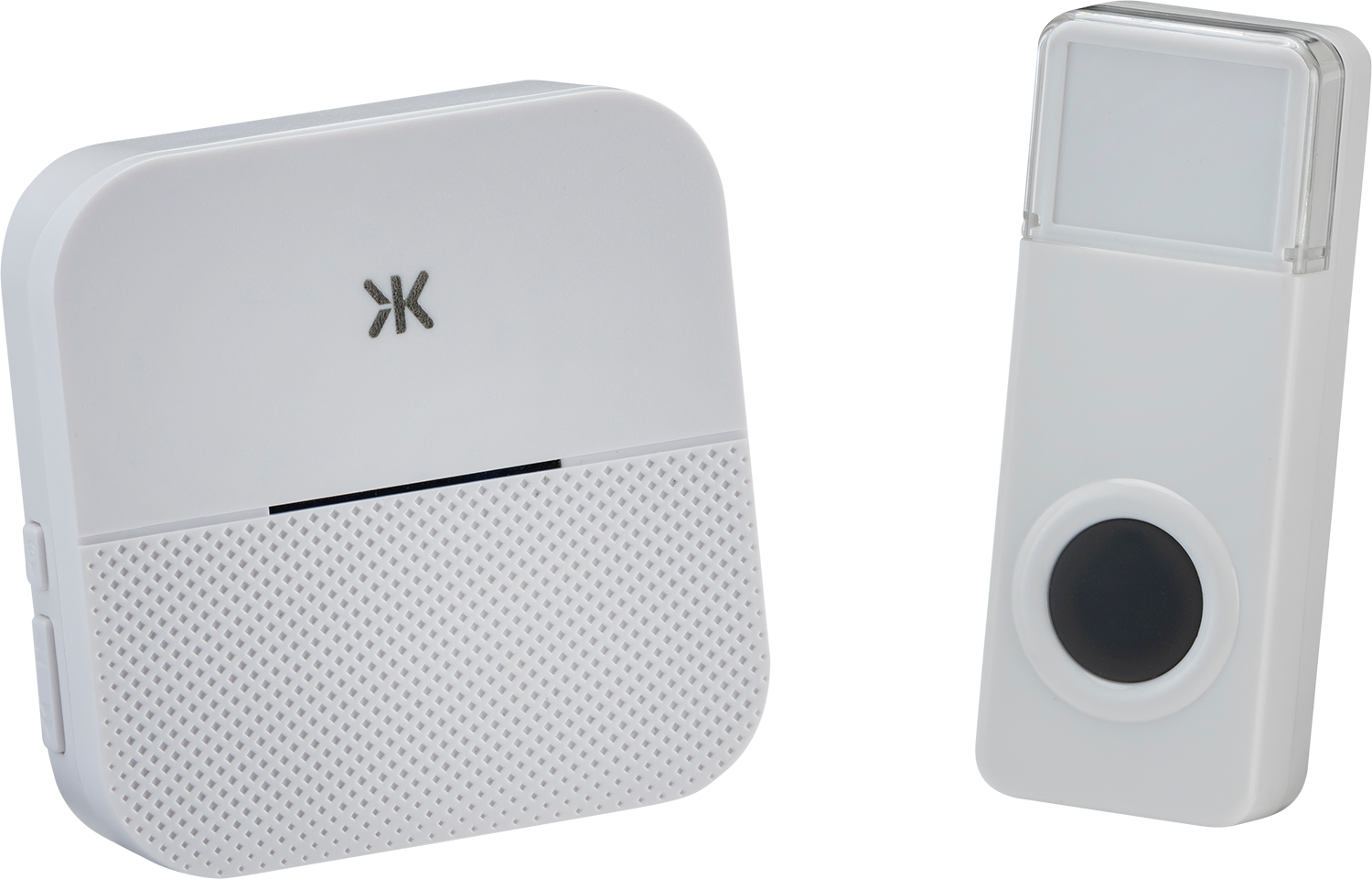 Wireless plug in door chime - white