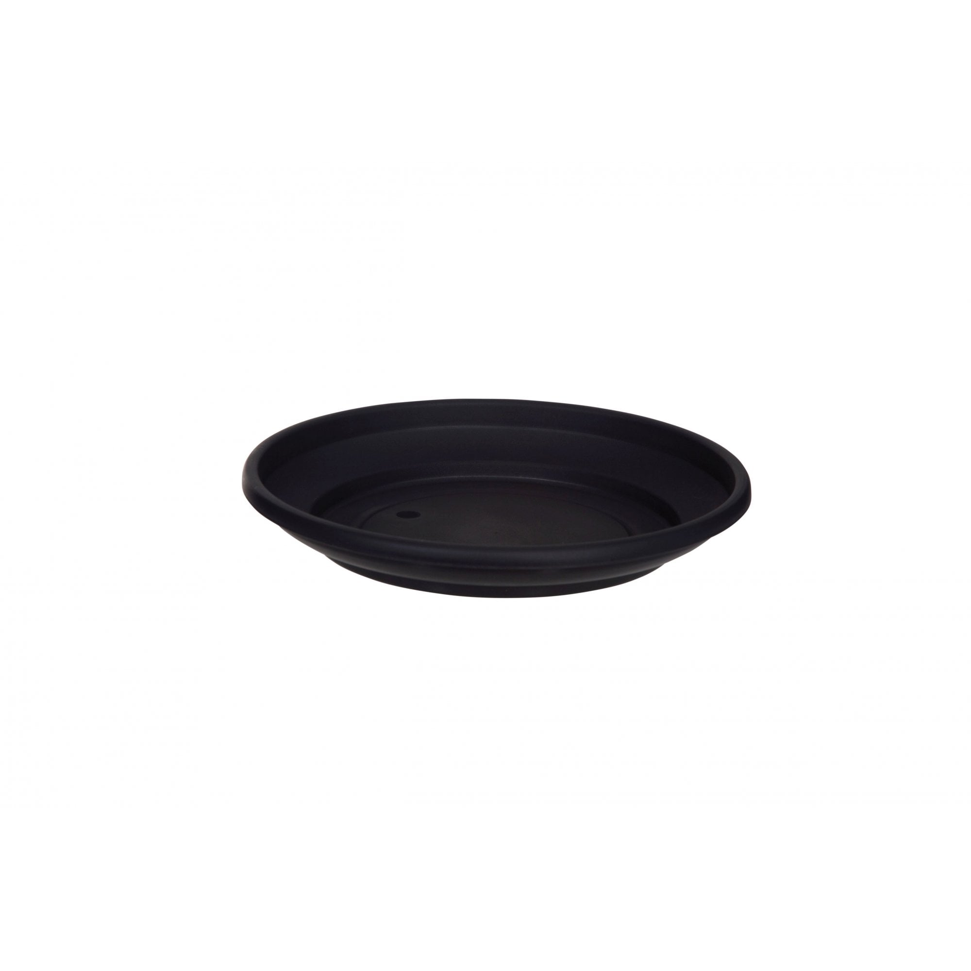 43cm Venetian Saucers for Round Planters, Black