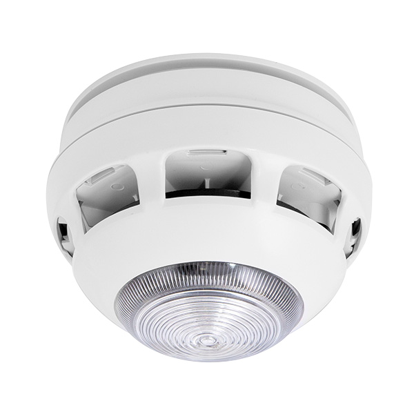 FlexiPoint Detector with Sounder & Strobe for Fire Detection