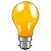 Colourglazed GLS 25W Amber BC-B22d