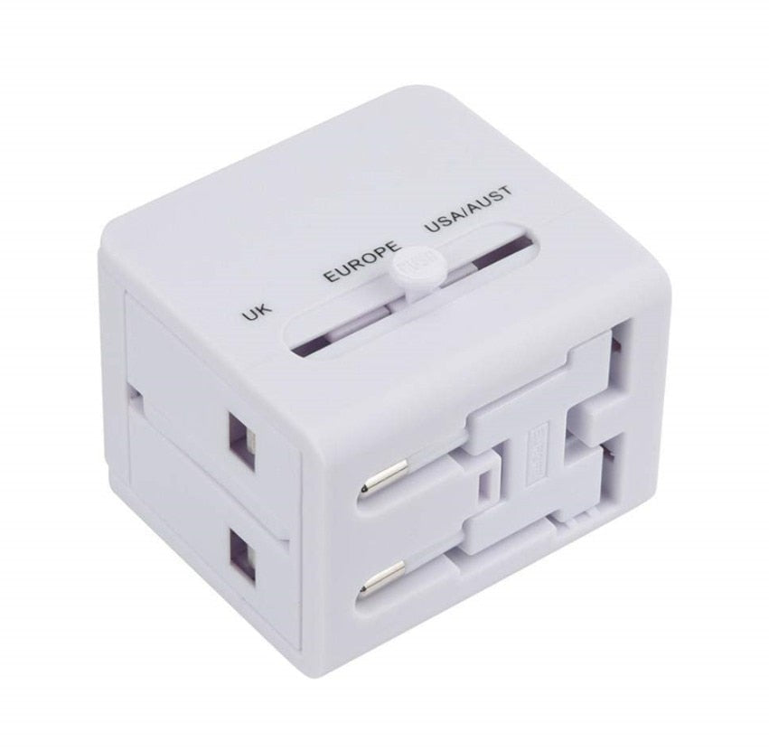 Multi-Purpose Travel Adapter - White