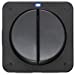 IP66 1G SP 2 Way Switch - Black