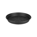 Green Basics 25cm Plastic Indoor & Outdoor Saucer - Living Black