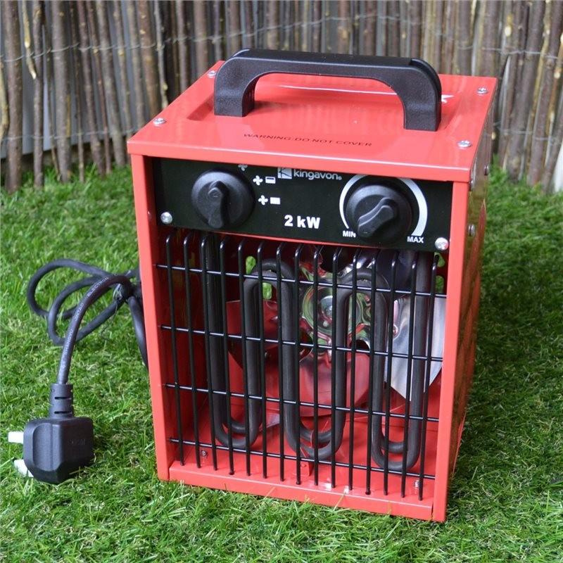 2kW Industrial Heater With Adjustable Thermostat