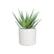 White B.for Soft Round Flowerpot - 22cm