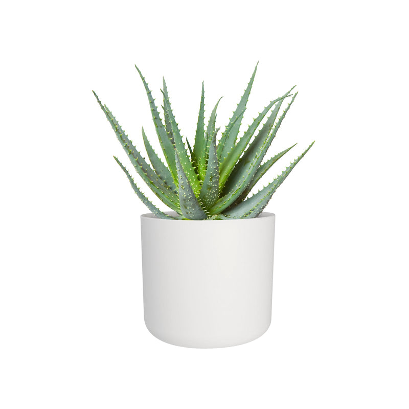 White B.for Soft Round Flowerpot - 22cm