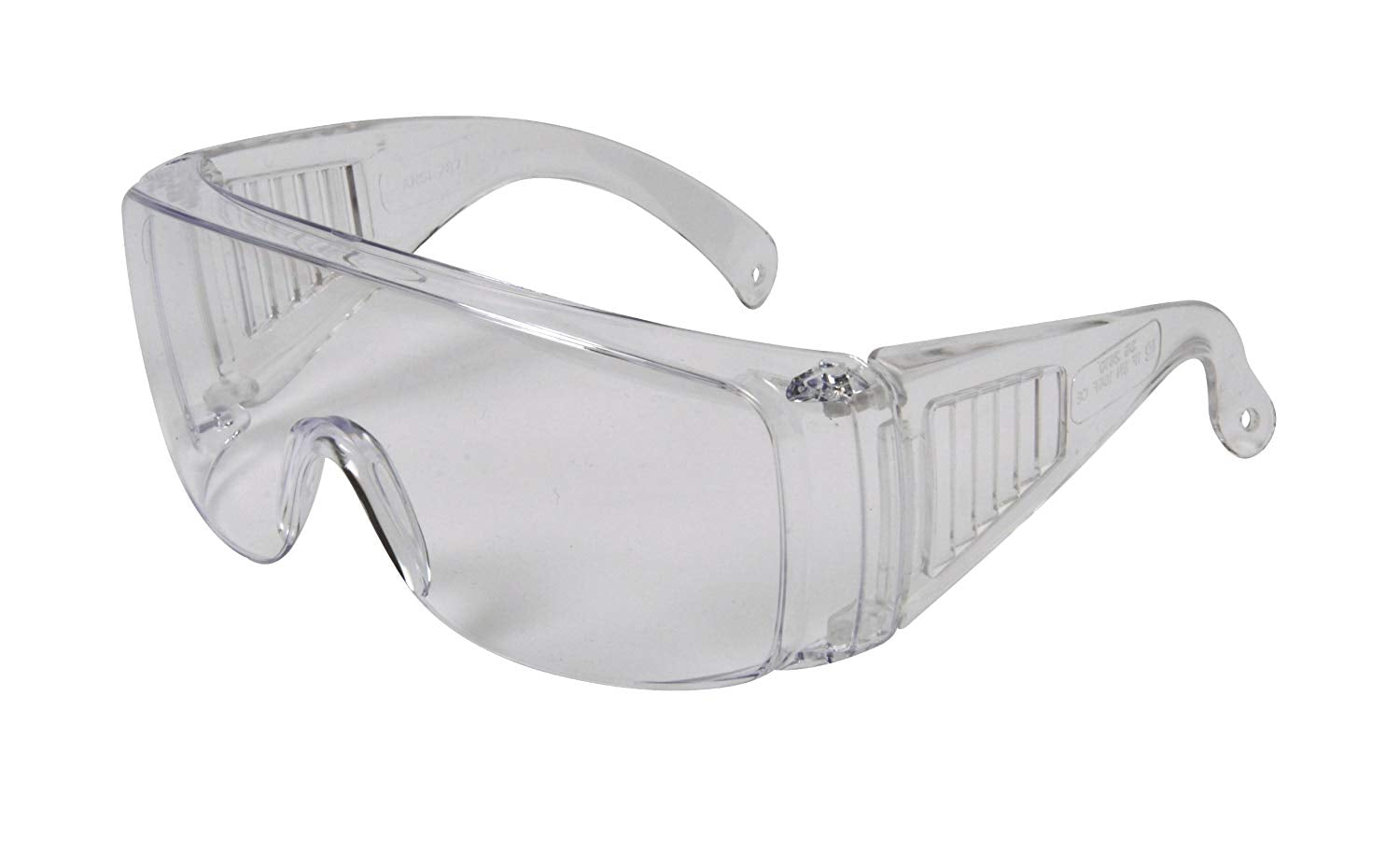 Clear Cover Spectacles Approved Eye Protection Safety Equipment