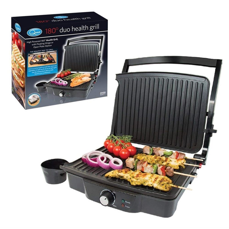 180 Degree Duo Health Grill - Press or Flat Grill