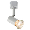 Single White GU10 Track Spotlight White